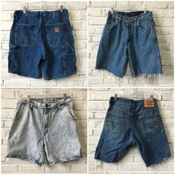 Jean shorts 2018 men best sale